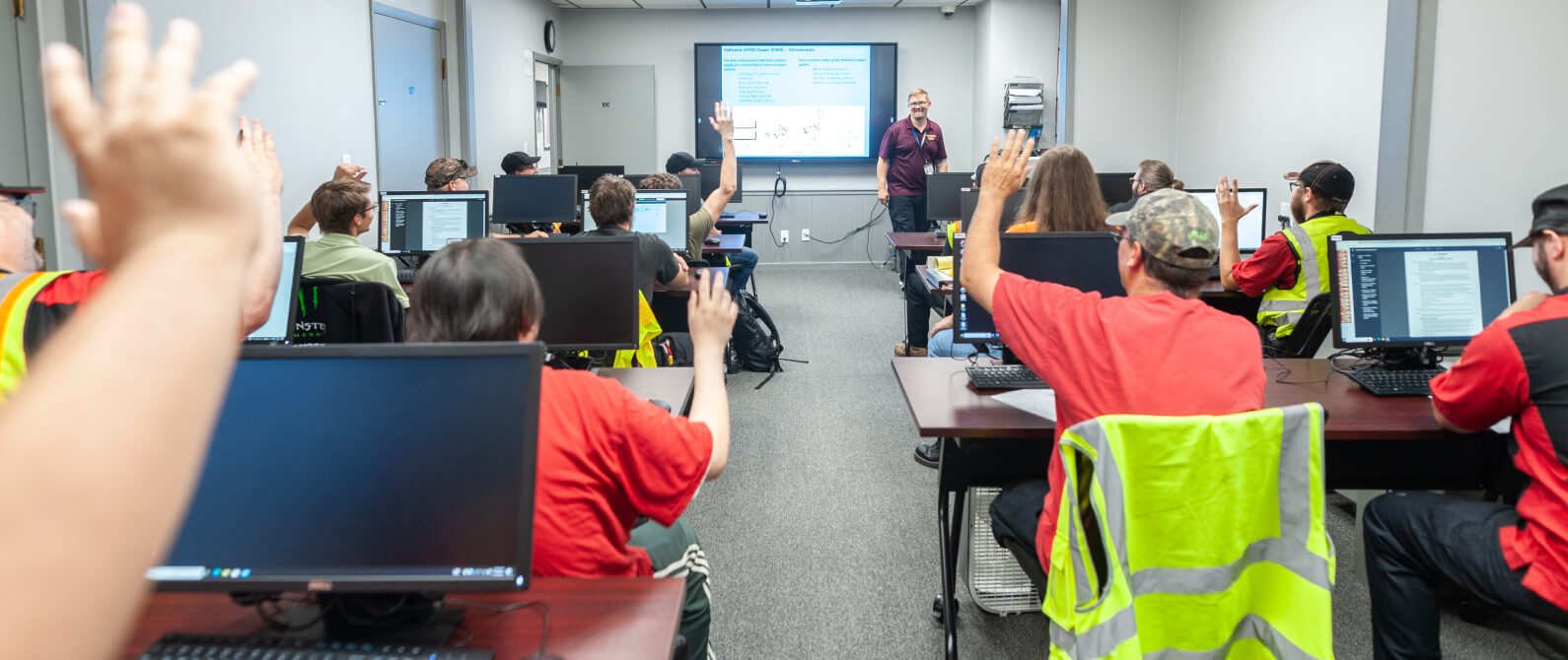Kalitta Air training center classroom